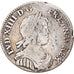 Moneta, Francja, Louis XIV, 1/12 Ecu à la mèche courte, 1644, Paris