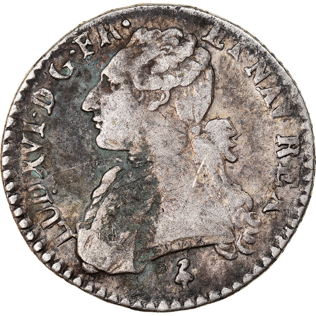 Monnaie, France, Louis XVI, 1/10 Écu, 12 Sols, 1/10 ECU, 1782, Paris, TB+