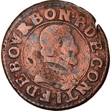Münze, Frankreich, CHÂTEAU-REGNAULT, Double Tournois, S, Kupfer, CGKL:674