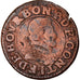 Münze, Frankreich, CHÂTEAU-REGNAULT, Double Tournois, S, Kupfer, CGKL:674