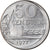 Moeda, Brasil, 50 Centavos, 1977, error off center strike, AU(55-58), Aço