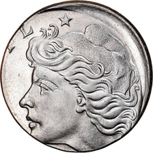 Moneda, Brasil, 50 Centavos, 1977, planchet error, EBC, Acero inoxidable