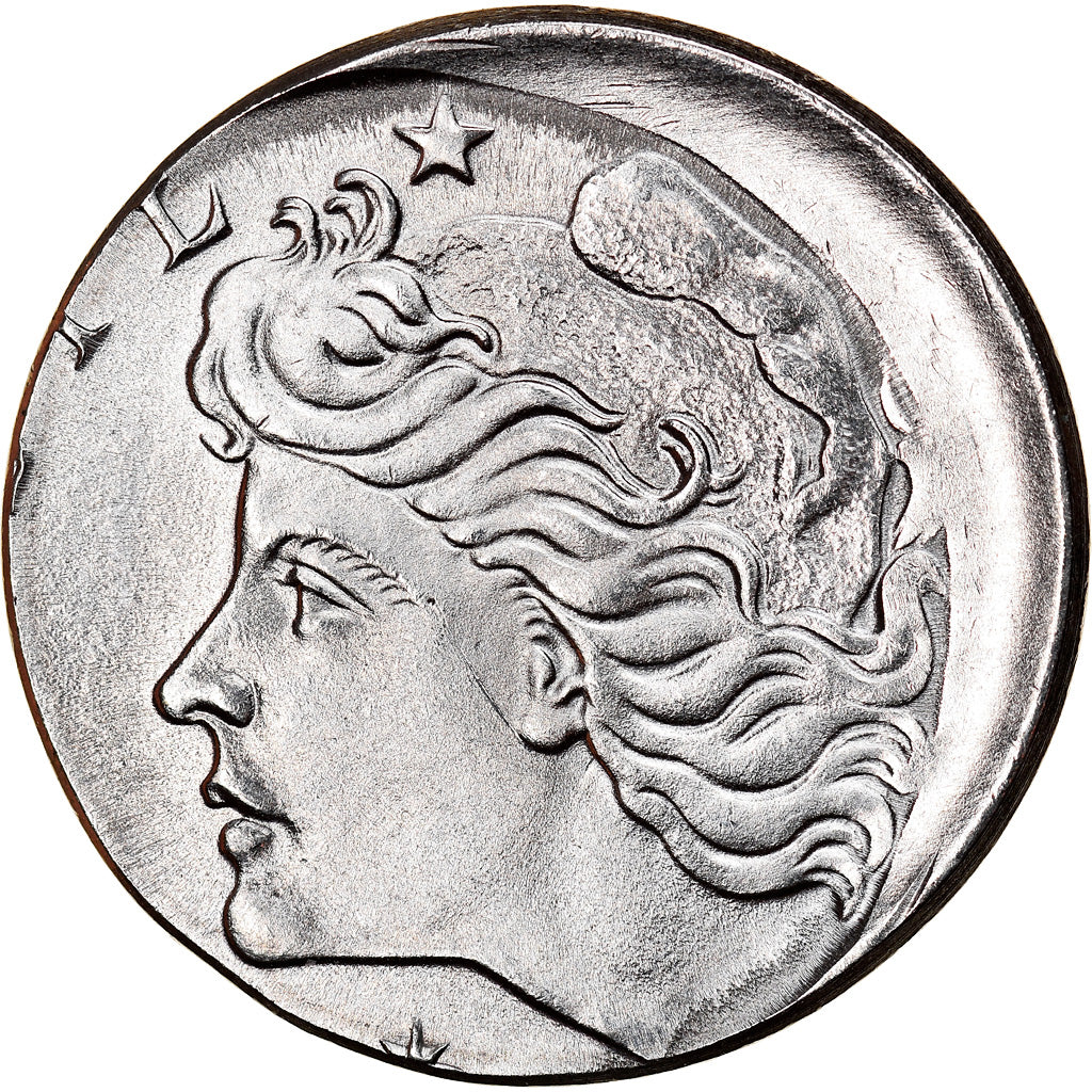Moneta, Brasile, 20 Centavos, 1977, planchet error, SPL-, Acciaio inossidabile