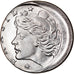 Moneda, Brasil, 10 Centavos, 1977, error off center strike, EBC, Acero