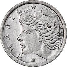 Coin, Brazil, 2 Centavos, 1977, FAO, AU(55-58), Stainless Steel, KM:586