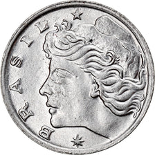 Munten, Brazilië, Centavo, 1977, FAO, PR, Stainless Steel, KM:585