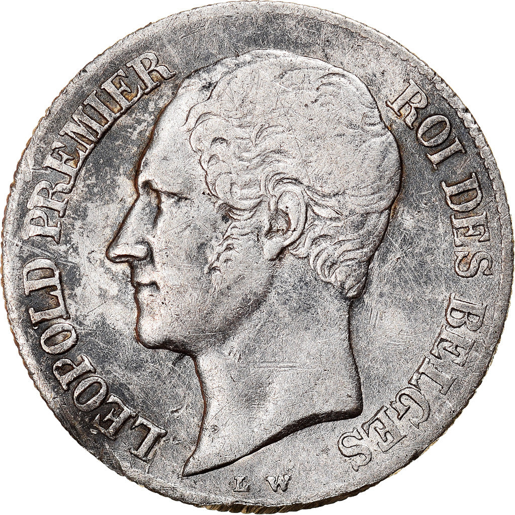 Coin, Belgium, Leopold I, 20 Centimes, 1853, EF(40-45), Silver, KM:19