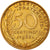 Moneta, Francja, Marianne, 50 Centimes, 1962, Paris, Col à 4 plis, EF(40-45)