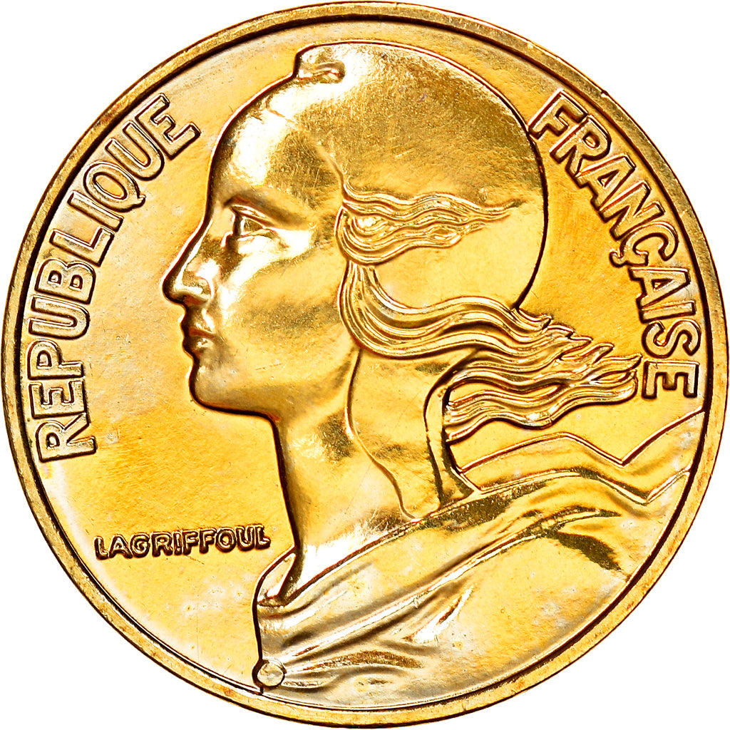 Coin, France, Marianne, 10 Centimes, 2001, Paris, MS(64), Aluminum-Bronze