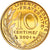 Moeda, França, Marianne, 10 Centimes, 2001, Paris, MS(64), Alumínio-Bronze