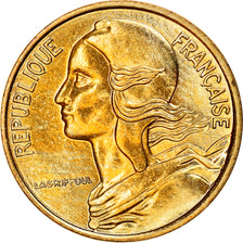 Monnaie, France, Marianne, 5 Centimes, 1993, Paris, Col à 4 plis, SPL