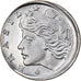 Moneda, Brasil, 10 Centavos, 1976, error off center strike, EBC, Acero