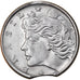 Moneta, Brasile, 10 Centavos, 1976, error clipped planchet, SPL-, Acciaio