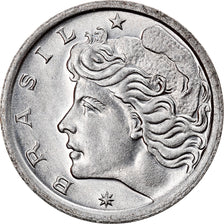 Monnaie, Brésil, 2 Centavos, 1976, FAO, SUP, Stainless Steel, KM:586