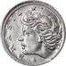 Moneta, Brasile, 5 Centavos, 1967, error broadstruck, BB+, Acciaio inossidabile