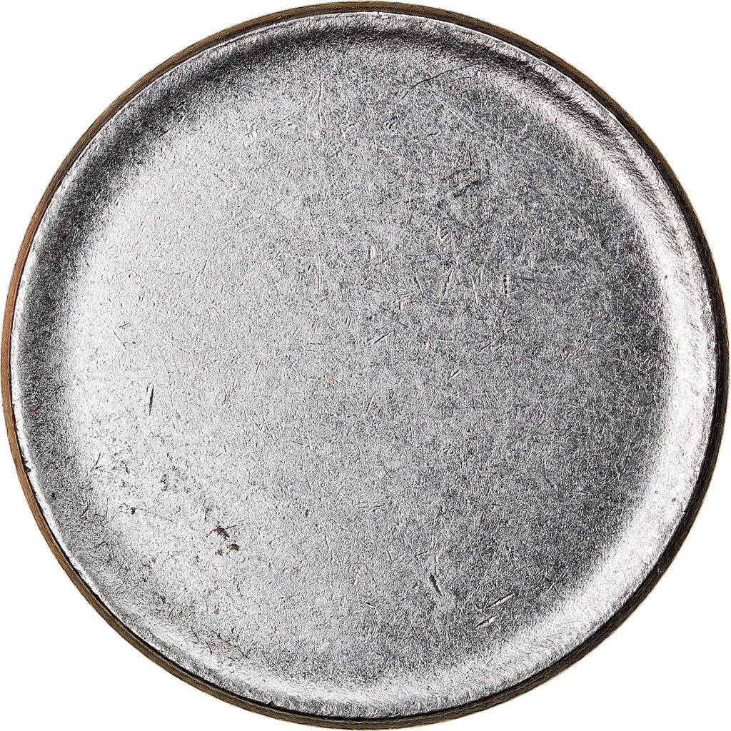 Moeda, Brasil, 20 Centavos, ND 1975 - 1979, blank planchet, AU(55-58), Aço