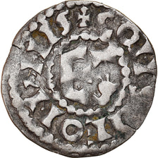 Coin, France, Herbert I, Denier, ND (1015-1246), Le Mans, Immobilized type