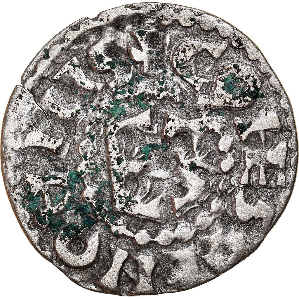 Moneta, Francja, Herbert I, Denier, ND (1015-1246), Le Mans, Wersja