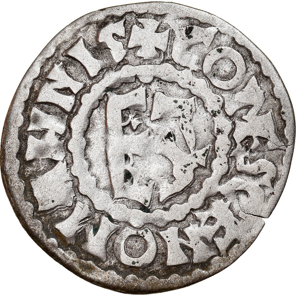 Münze, Frankreich, Herbert I, Denier, ND (1015-1246), Le Mans, Immobilized