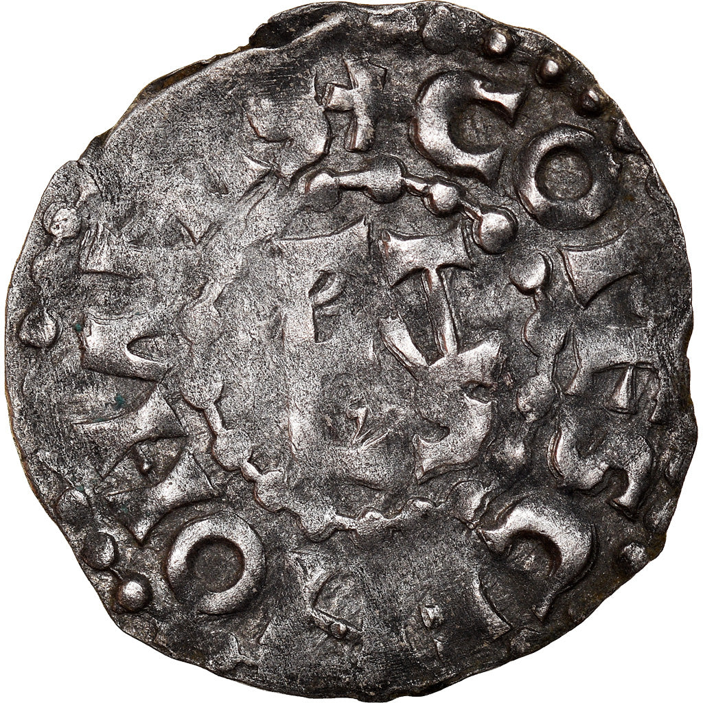 Münze, Frankreich, Herbert I, Denier, ND (1015-1246), Le Mans, Immobilized