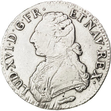 Louis XVI, Ecu aux branches d'olivier 1785 Q, KM 564.13