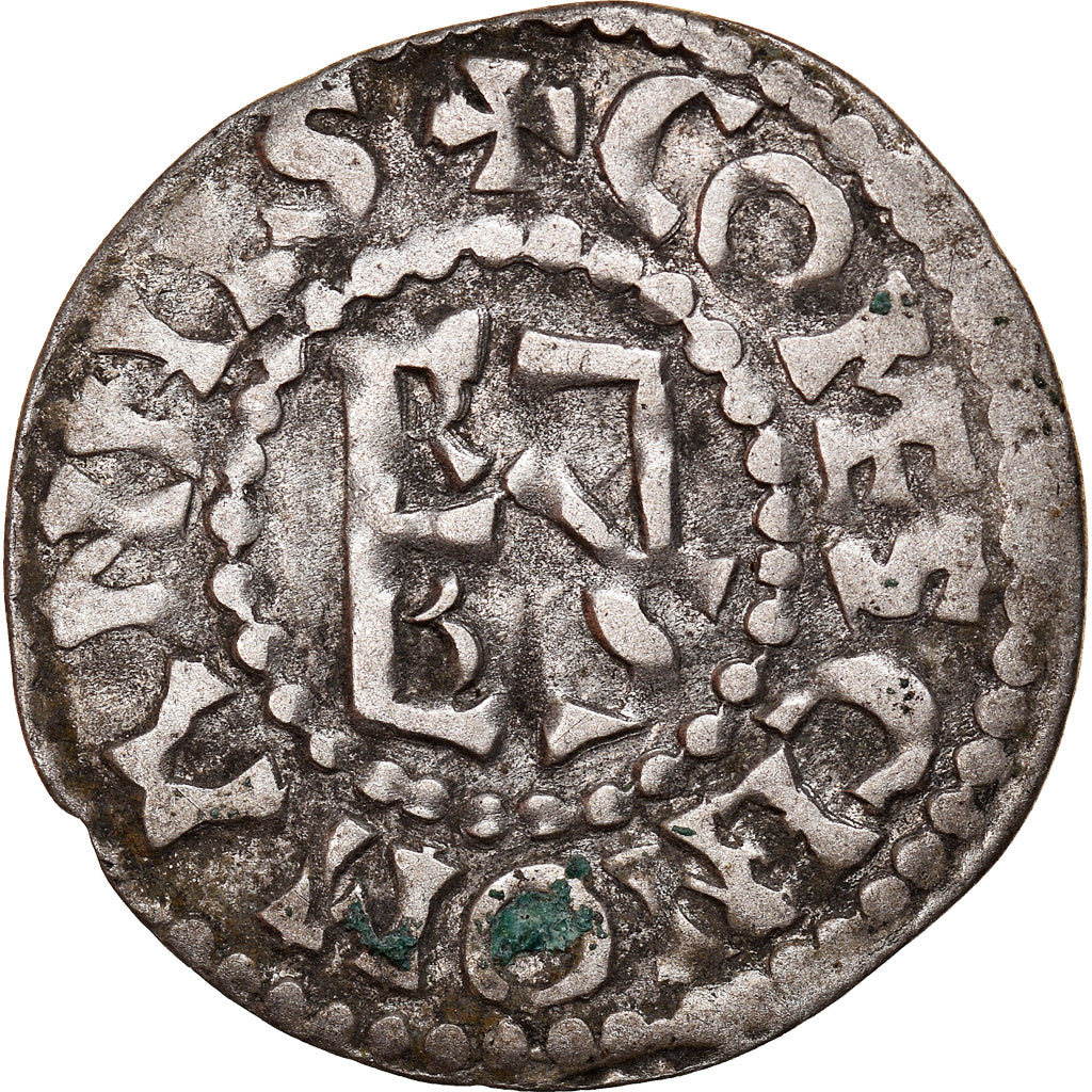 Münze, Frankreich, Herbert I, Denier, ND (1015-1246), Le Mans, Immobilized