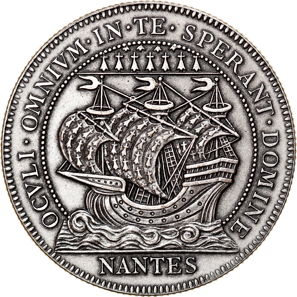France, Token, Chambre de Commerce de Nantes, AU(55-58), Silver