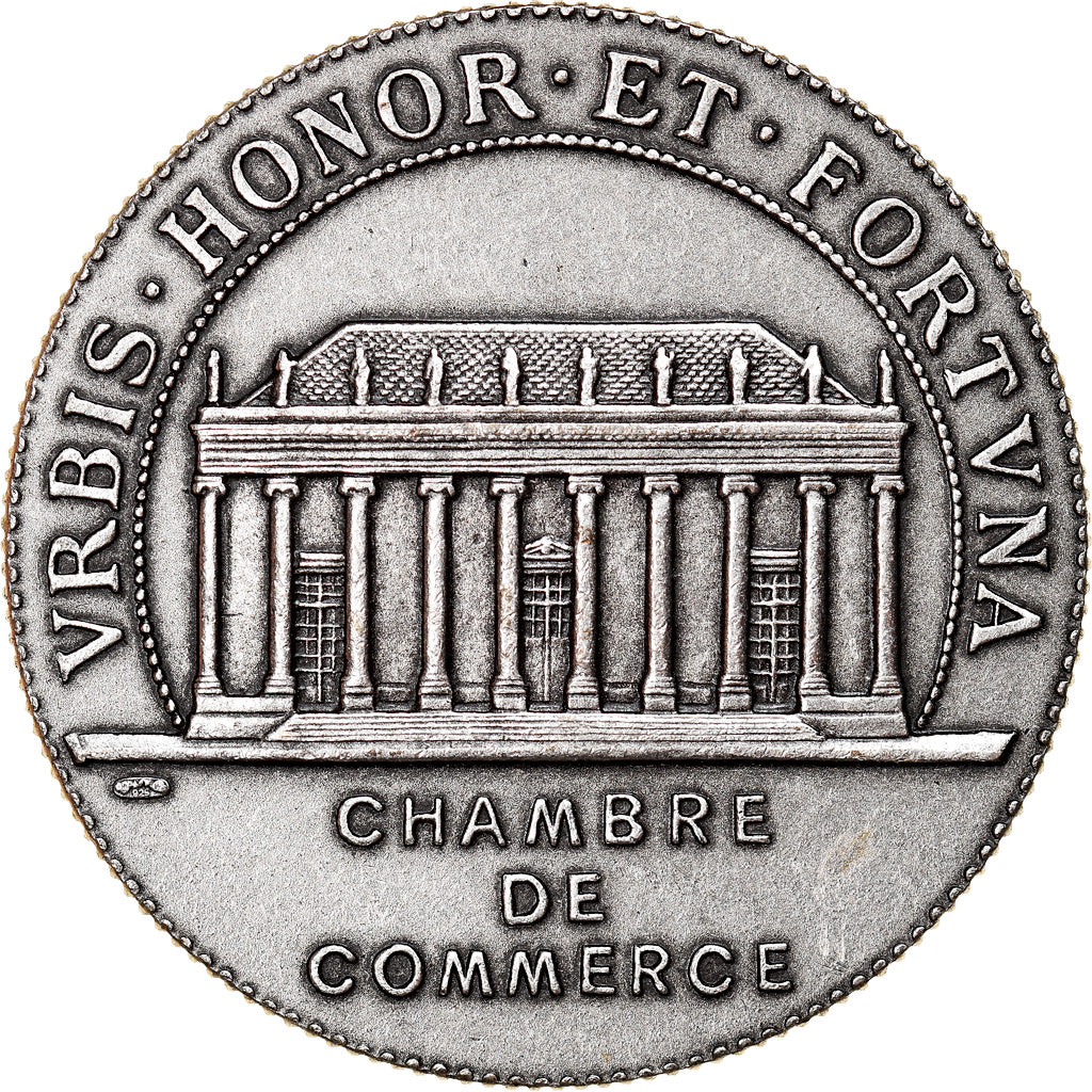 France, Token, Chambre de Commerce de Nantes, AU(55-58), Silver