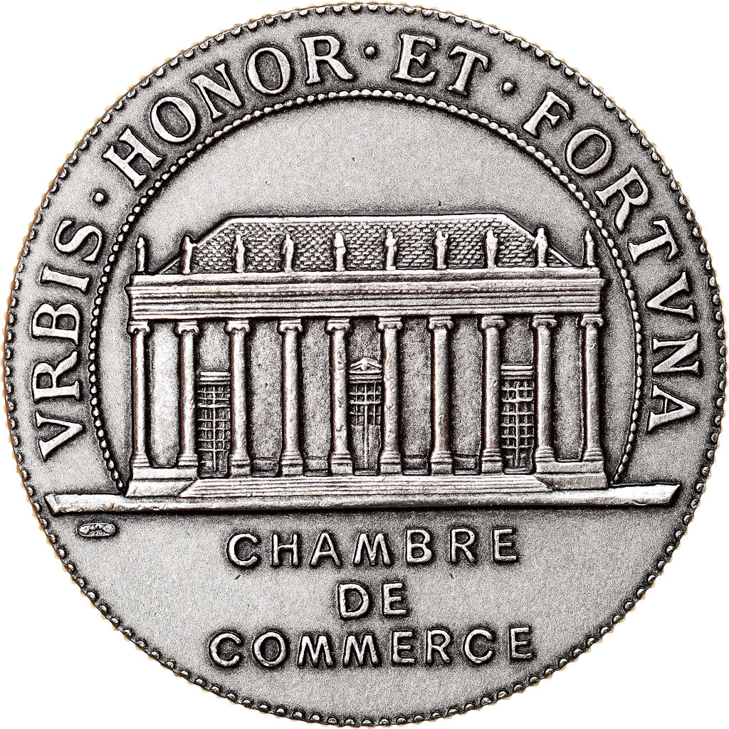 France, Token, Chambre de Commerce de Nantes, AU(55-58), Silver
