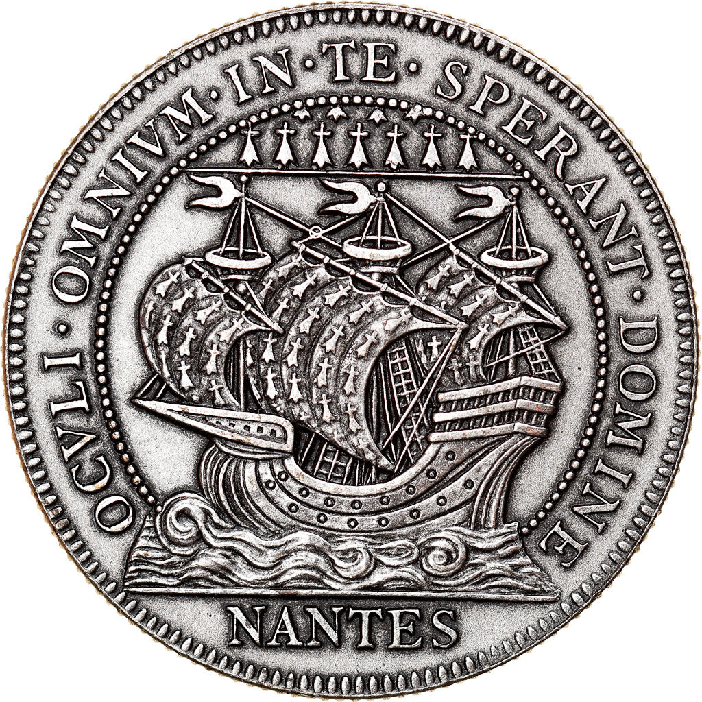 France, Token, Chambre de Commerce de Nantes, AU(55-58), Silver