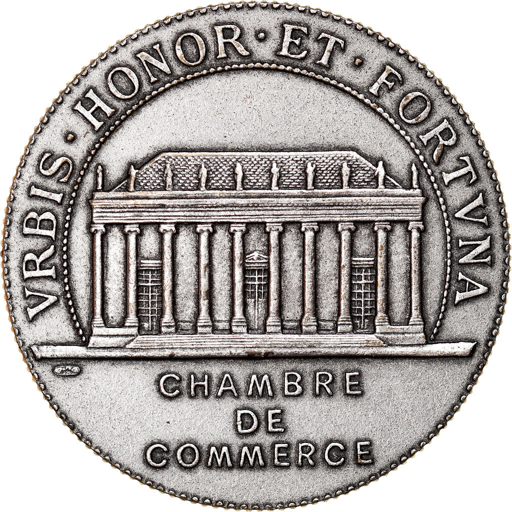 France, Token, Chambre de Commerce de Nantes, AU(55-58), Silver