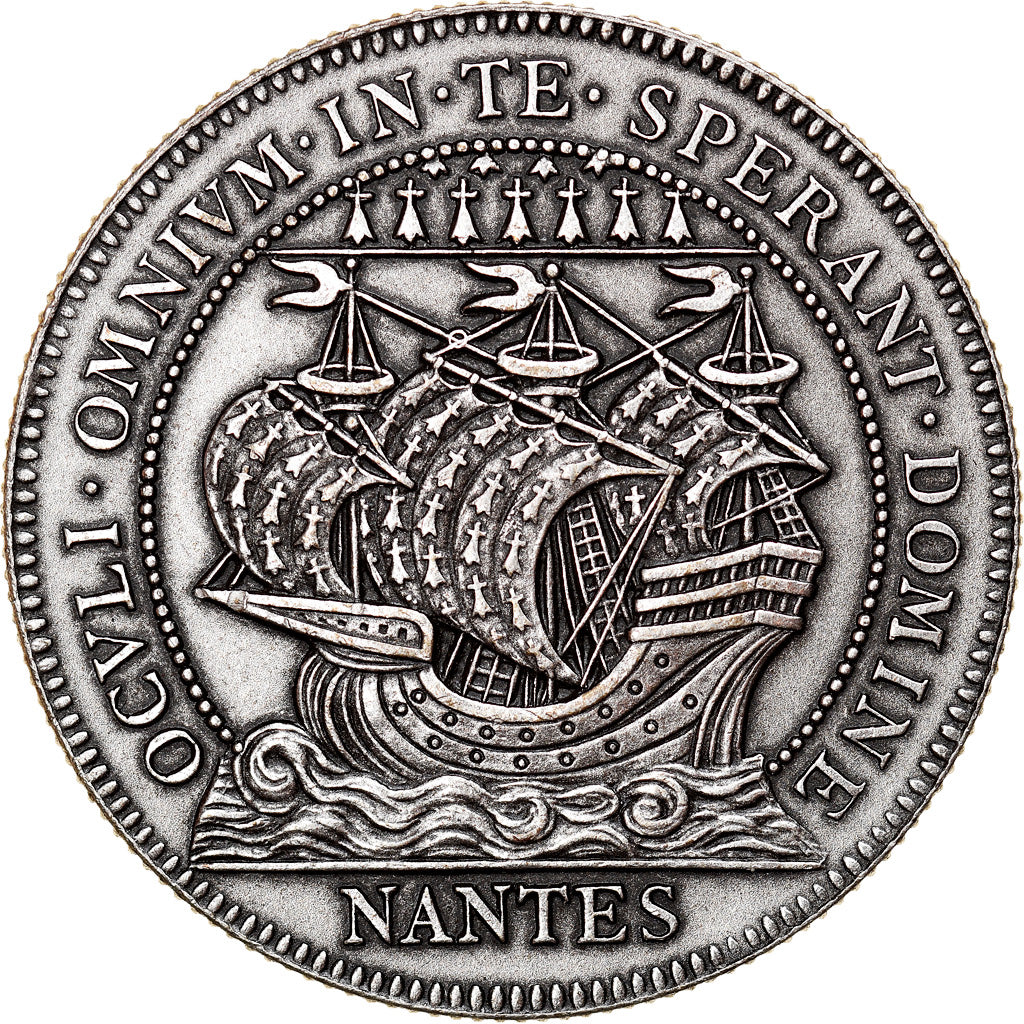 France, Token, Chambre de Commerce de Nantes, AU(55-58), Silver