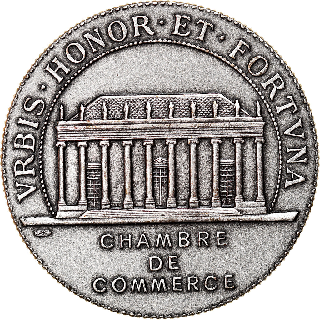 France, Token, Chambre de Commerce de Nantes, AU(55-58), Silver