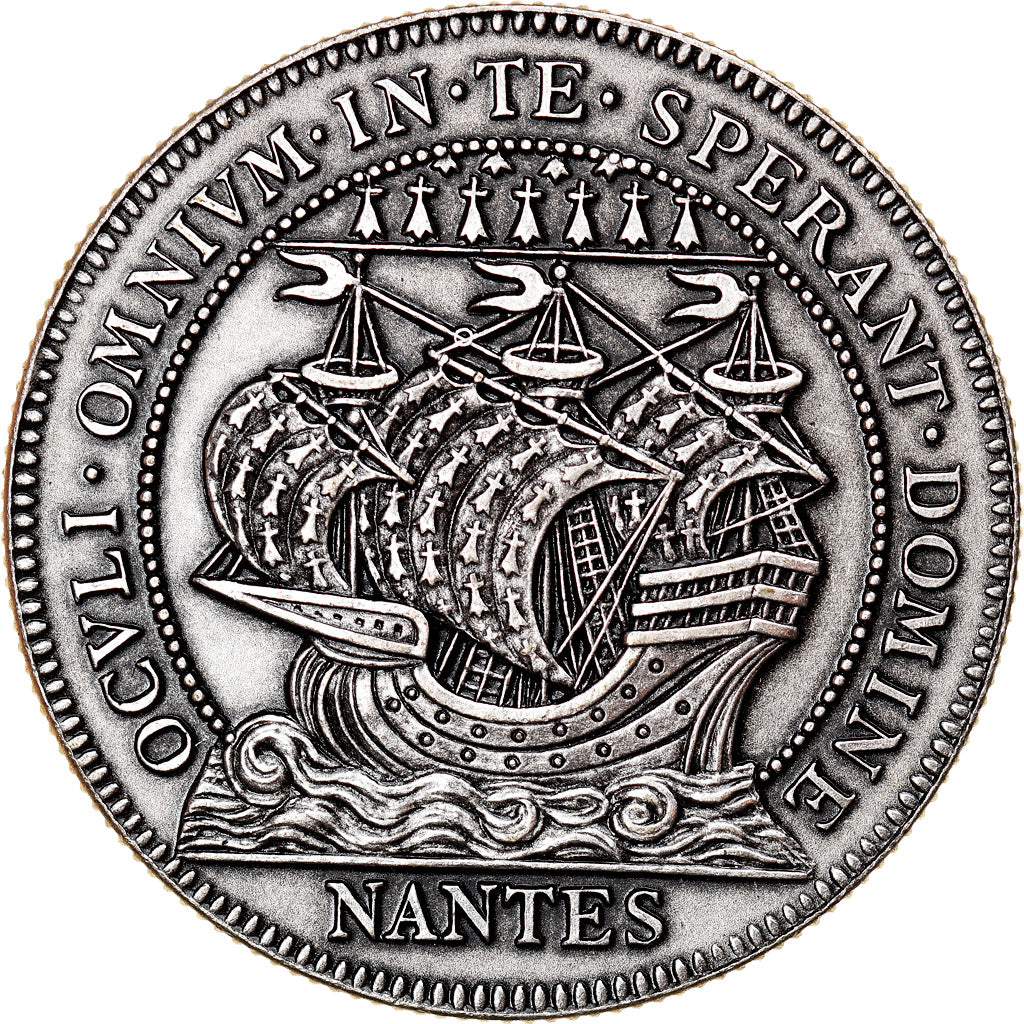 France, Token, Chambre de Commerce de Nantes, AU(55-58), Silver