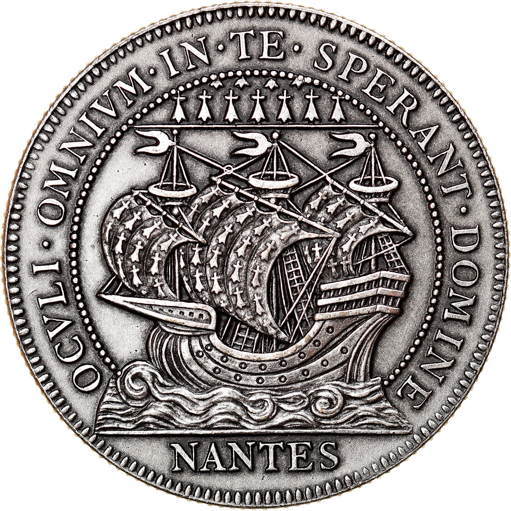 France, Token, Chambre de Commerce de Nantes, AU(55-58), Silver