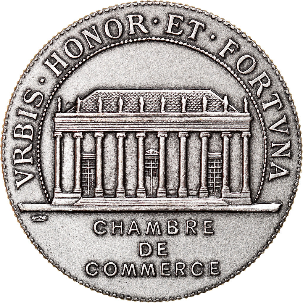 France, Token, Chambre de Commerce de Nantes, AU(55-58), Silver