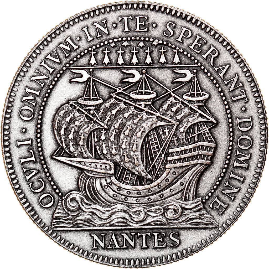 Francia, Token, Chambre de Commerce de Nantes, SPL-, Argento