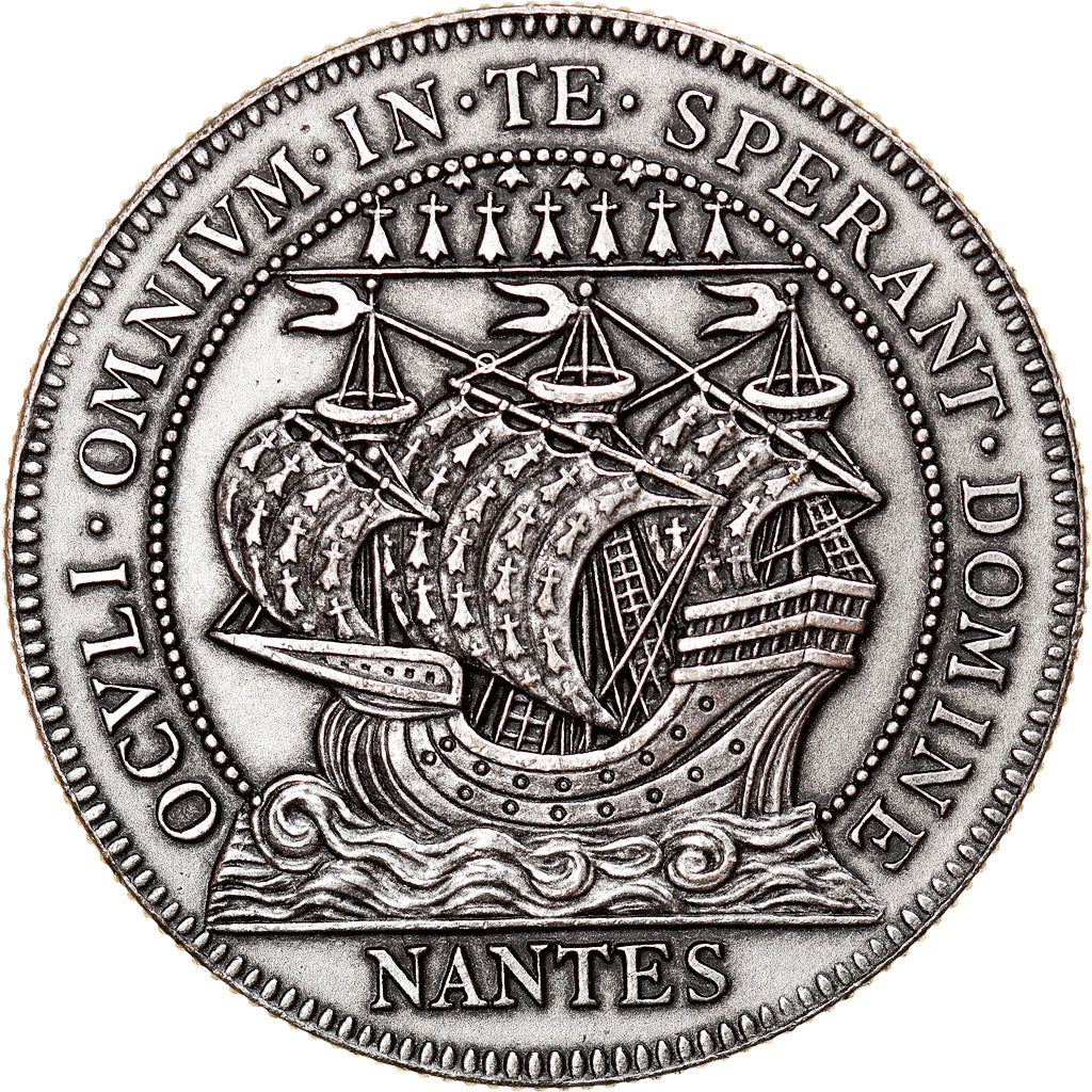 France, Token, Chambre de Commerce de Nantes, AU(55-58), Silver
