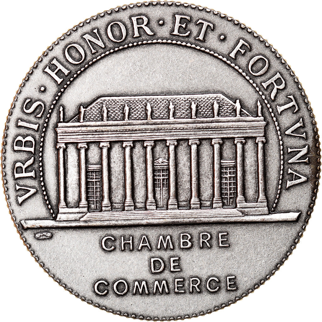 France, Token, Chambre de Commerce de Nantes, AU(55-58), Silver