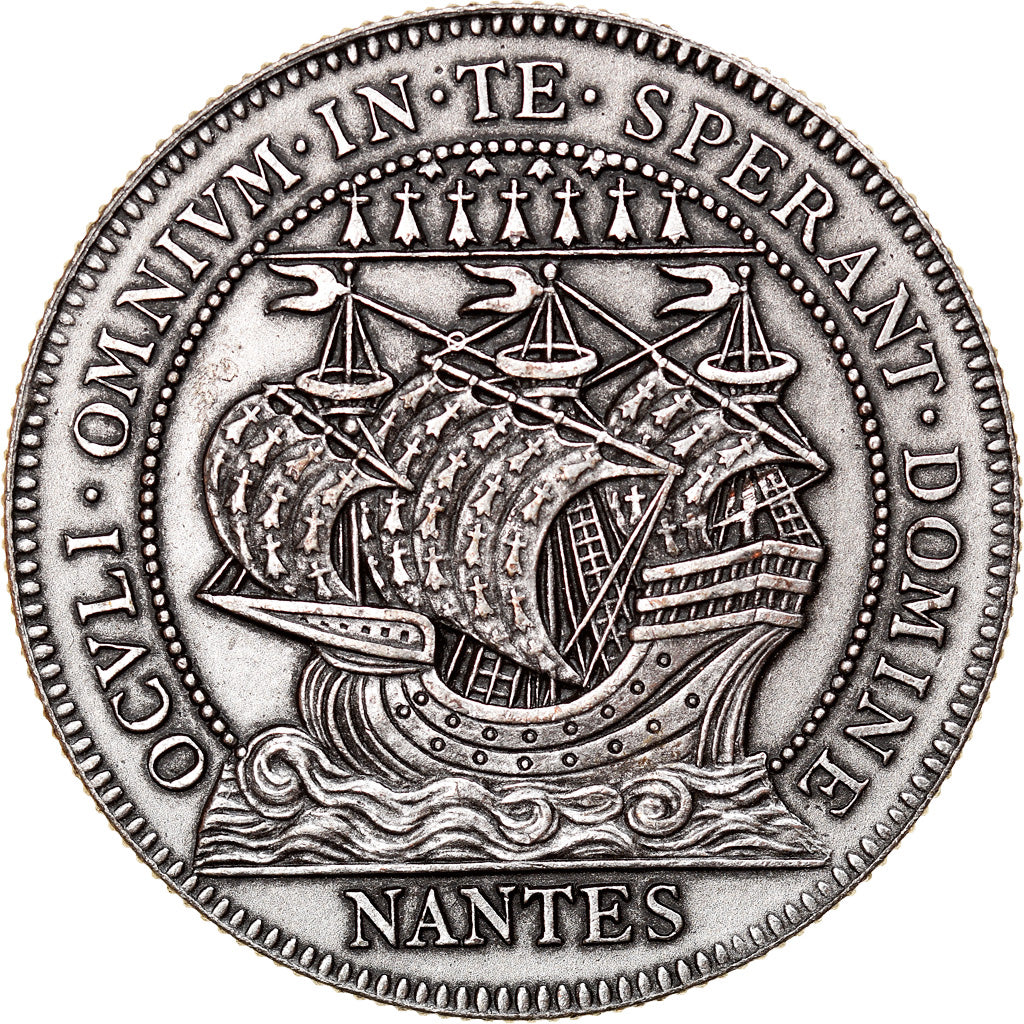 Frankrijk, Token, Chambre de Commerce de Nantes, PR, Zilver