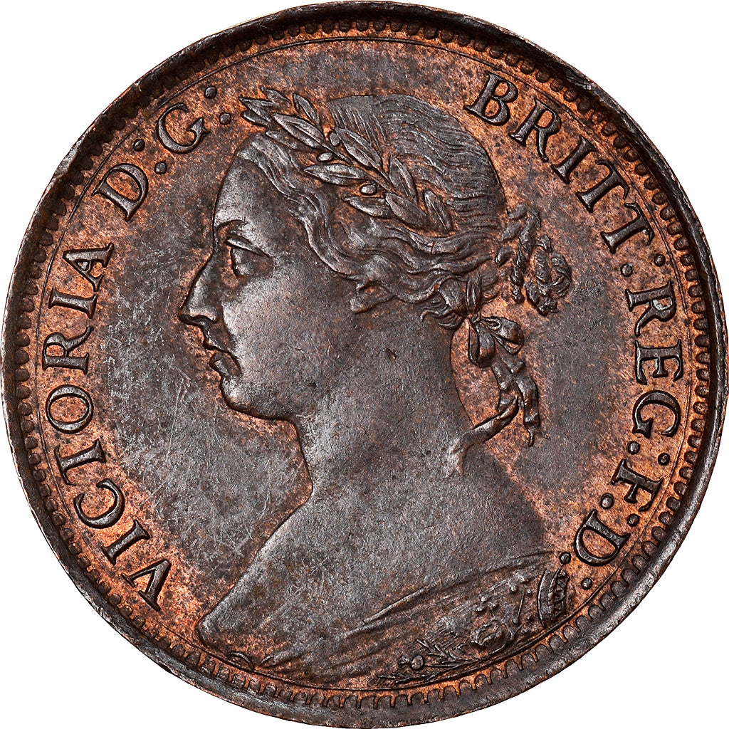 Moneta, Gran Bretagna, Victoria, Farthing, 1893, BB+, Bronzo, KM:788.2
