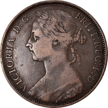 Monnaie, Grande-Bretagne, Victoria, Penny, 1889, TB+, Bronze, KM:755