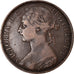 Monnaie, Grande-Bretagne, Victoria, Penny, 1889, TB+, Bronze, KM:755