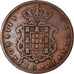 Monnaie, Portugal, Maria II, 10 Reis, 1843, TB, Cuivre, KM:481