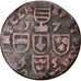 Monnaie, LIEGE, John Theodore, Liard, 1745, Liege, TB, Cuivre, KM:150