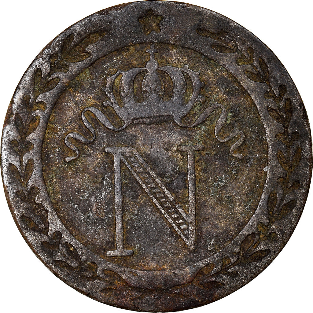 Coin, France, Napoléon I, 10 Centimes, 1809, Paris, VF(30-35), Billon