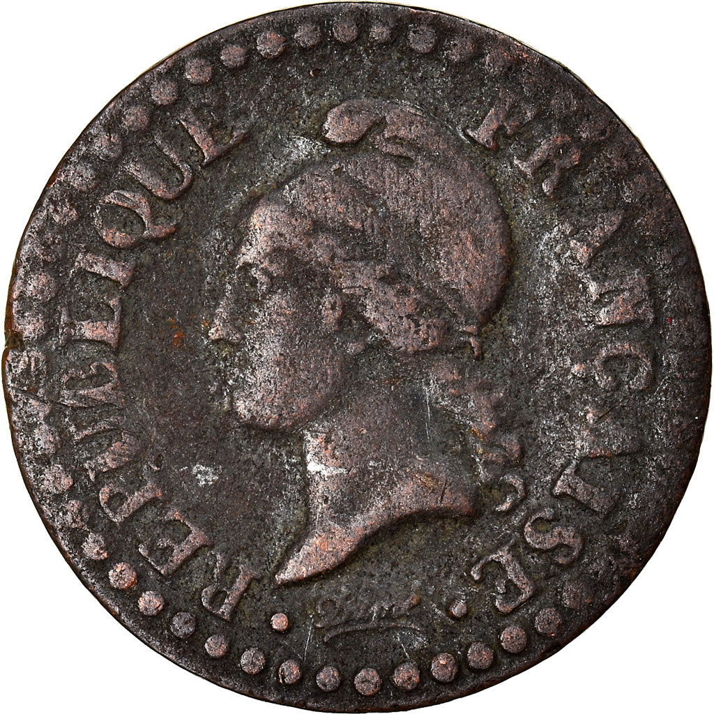 Monnaie, France, Dupré, Centime, AN 6, Paris, TB, Bronze, Gadoury:76, KM:646