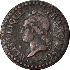 Monnaie, France, Dupré, Centime, AN 6, Paris, TB, Bronze, Gadoury:76, KM:646
