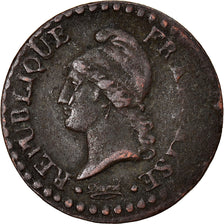 Monnaie, France, Dupré, Centime, AN 7, Paris, TB, Bronze, Gadoury:76, KM:646