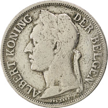 BELGIAN CONGO, Franc, 1923, KM #21, VF(20-25), Copper-Nickel, 28.9, 9.83
